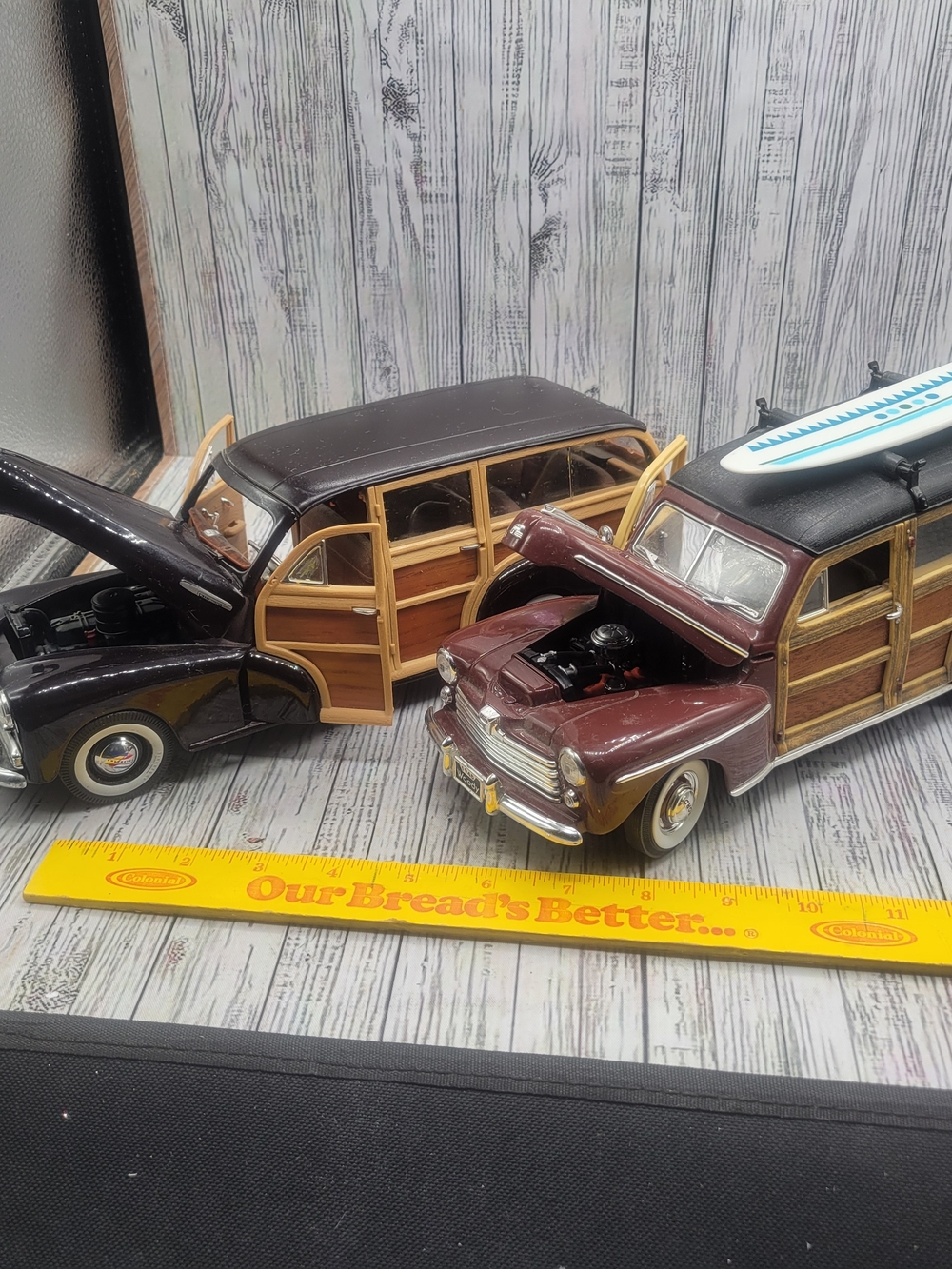 Ford Woody-Lot Of 2 Diecast Cars  Maisto & Yat Ming Signature Series '48 Woodies